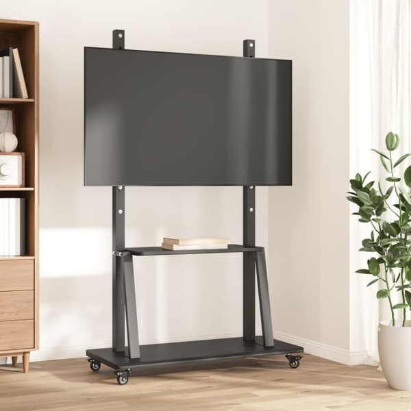 vidaXL Tv-ställ på hjul för 32-90 tums skärm max VESA 800x600 mm 100kg