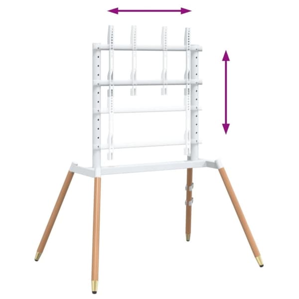 vidaXL tv-stativ til 37-86" skærm maks. VESA 400x600 mm 60 kg