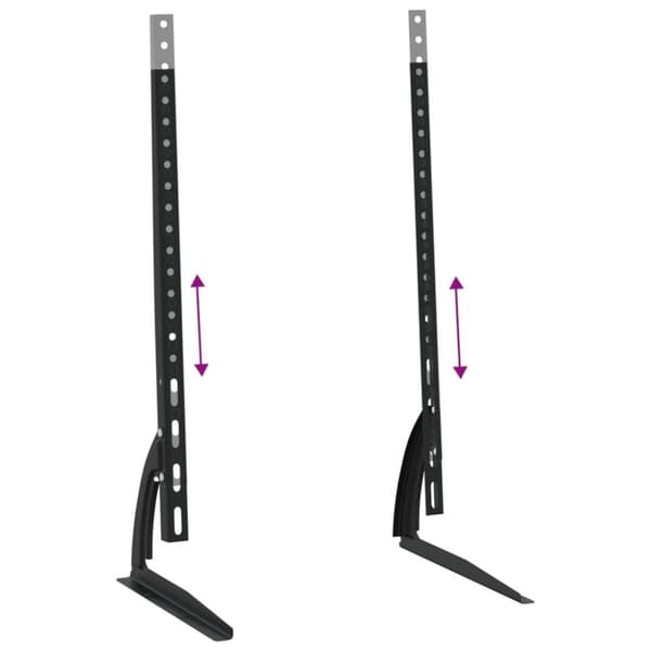 vidaXL tv-stativer 2 stk. 37-75" skærm maks. VESA 600x400 mm 45 kg