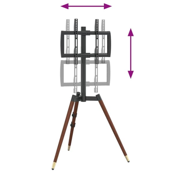 vidaXL tv-stativ til 37-65" skærm maks. VESA 400x400 mm 40 kg