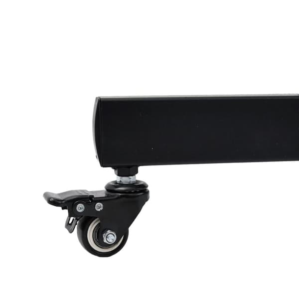 vidaXL tv-stativ med hjul til 32-70" maks. VESA 600x400 mm 50 kg