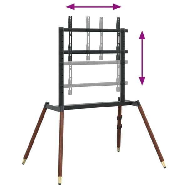 vidaXL tv-stativ til 37-86" skærm maks. VESA 400x600 mm 60 kg