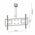 Miniatyrbillede 2 af 2: TV-holder TM Electron 32" - 65" 60 Kg