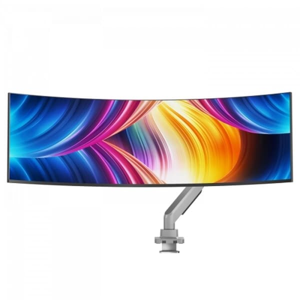 TV-holder V7 DM1HDS 49" 15 kg Sort, Sølv