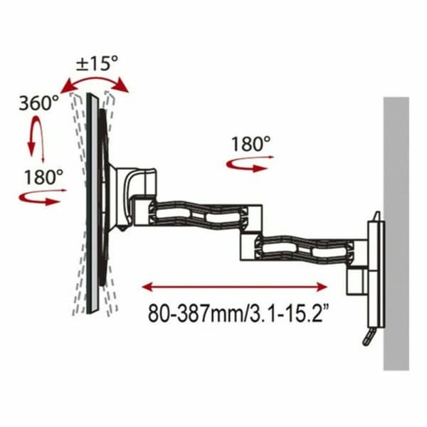 TV-holder Haeger 5608475 17" - 37"