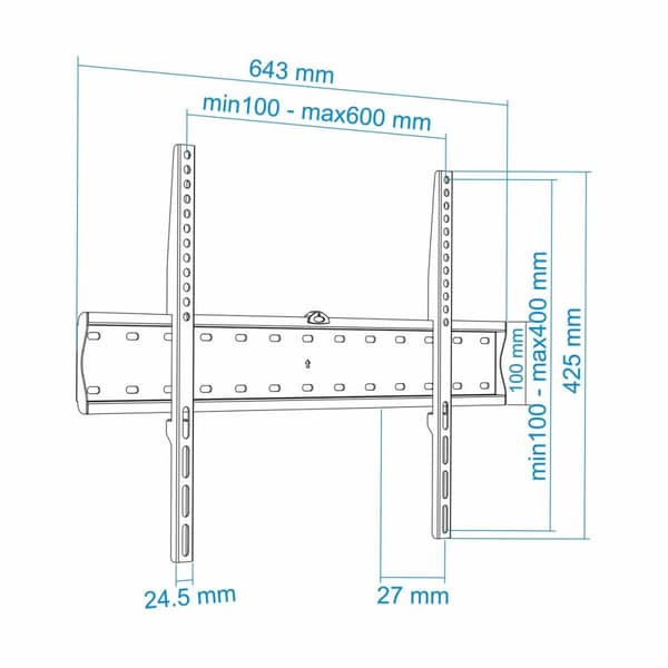 TV-holder TooQ LP4170F-B 37"-70" 40 kg