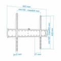 Miniatyrbillede 6 af 6: TV-holder TooQ LP4170F-B 37"-70" 40 kg