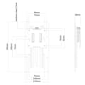Miniatyrbillede 3 af 3: Adapter Neomounts FPMA-LIFT100BLACK 27" 13" 8 kg