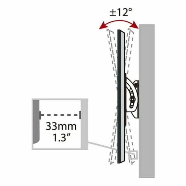TV-holder Haeger WB-T27.020A 13" - 27"