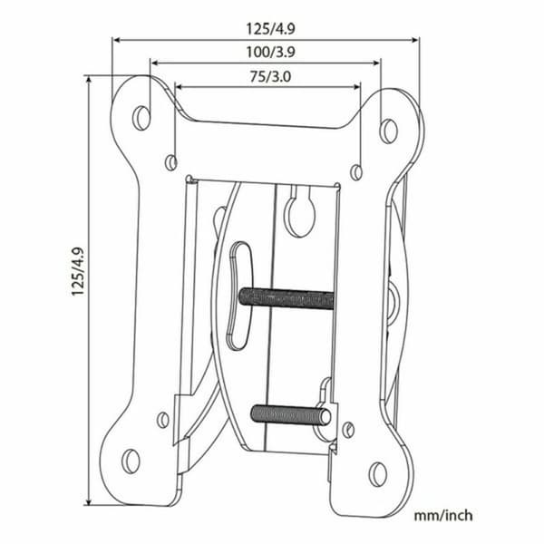 TV-holder Haeger WB-T27.020A 13" - 27"