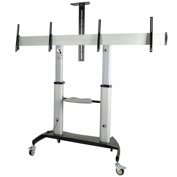 TV-teline Startech STNDMTVDUO 60" 37" musta, Hopea