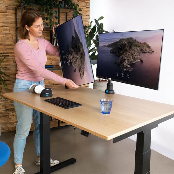 Skærm bord støtte R-Go RGOVLZE4TWSI 32"