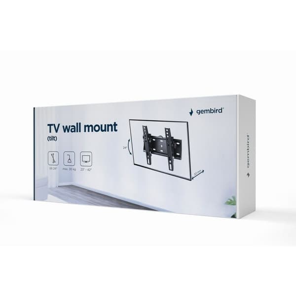 Vægkonsol GEMBIRD WM-42T-02 23" 42" 30 Kg