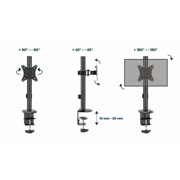 Skærm bord støtte GEMBIRD MA-D1-02 17" 32"