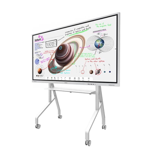 Vedettävä ostoskärry Neomounts FL50-525WH1 55" 86"