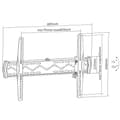 Miniatyrbillede 5 af 5: Equip 650340 Væg Tv-beslag 37-70´´ Sort
