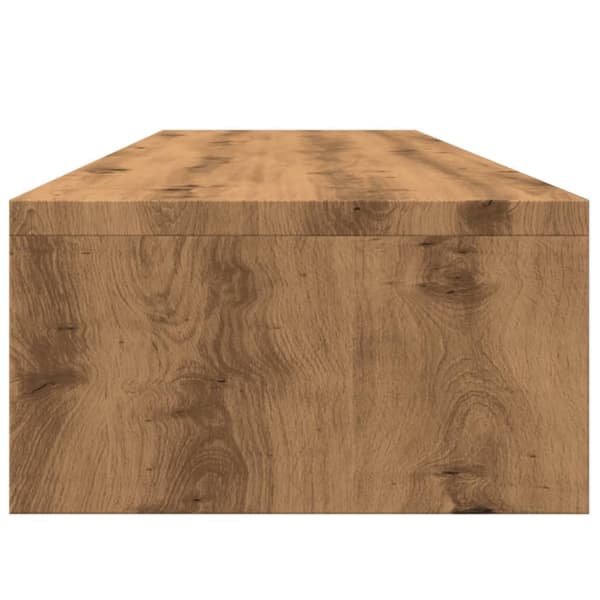 vidaXL skærmstander 100x24x13 cm konstrueret træ kunsteg