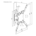 Miniatyrbillede 5 af 5: TV-holder Aisens WT42TSL-273 13" 20 kg