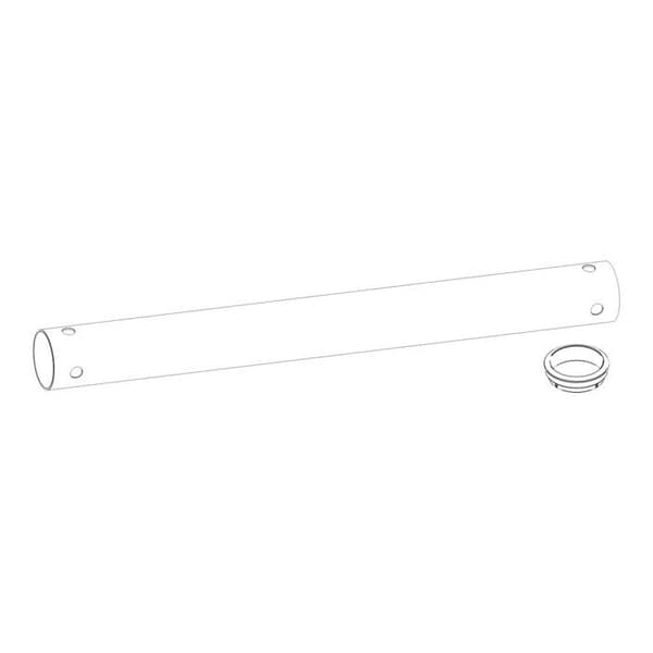 B-Tech BT7850-100/B - VÄGGSTÖD - STÅP 50MM 1M SVART