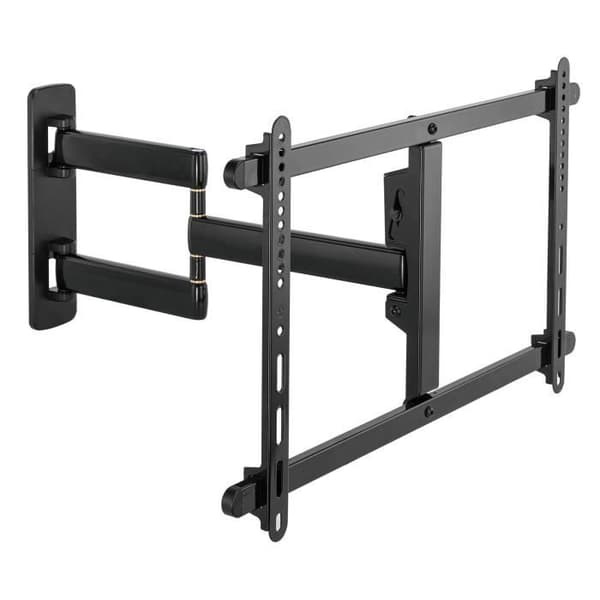 Mellanstort väggfäste med tiltbar arm VIVOLINK VLMW3780A - Svart - VESA 600x400 - 32"-65" - 30 kg Svart