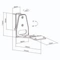 Miniatyrbillede 4 af 4: Nedis vægbeslag til Sonos Era 300 - sort, med justering af hældning og drejning
