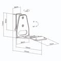 Miniatyrbillede 5 af 5: Nedis vægbeslag til Sonos Era 300 - hvid, med justering af hældning og drejning