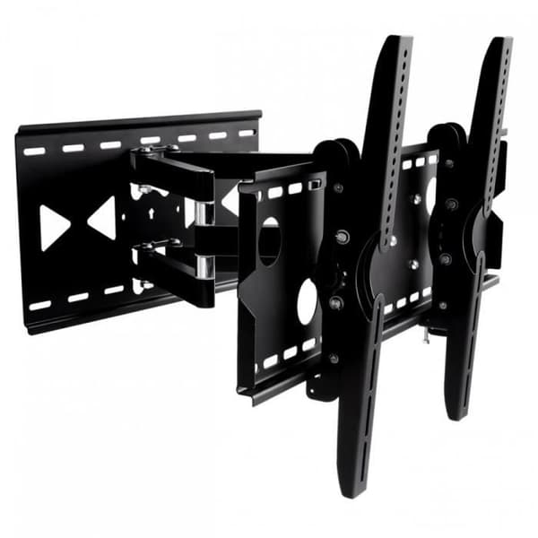 ART AR-24 TV roterande bricka - Väggfäste som kan lutas - 32"-60" - Max. 80 kg Svart