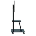 Miniatyrbild 4 av 4: Techly ICA-TR30 bärbar platt vagn - Svart - 2,54 m (100") - TV - 140 kg - 1200 x 600 mm