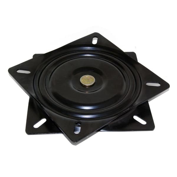 EMUCA Swivel TV-stöd - 167x167 mm - belastning 100 kg - Svart - Metall