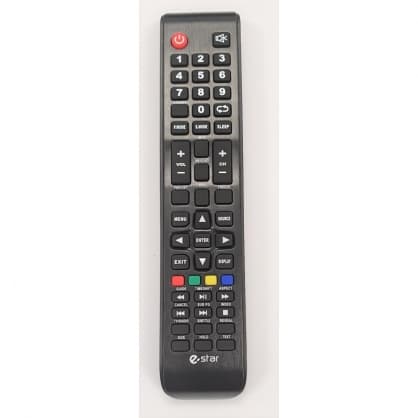 TV:n kaukosäädin, TADAEST00032BK RCU eSTAR TV