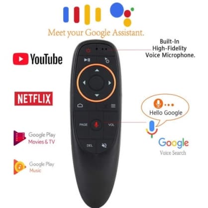 TV-fjernkontroll G10s, Riff