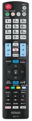 Fjärrkontroll RC-11 Universal fjärrkontroll för LG TV, Savio