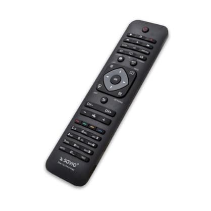 Kaukosäädin RC-10 Yleiskaukosäädin Philips TV Blackille, Savio musta