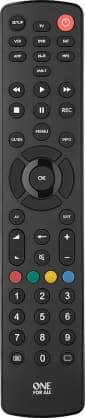 Kaukosäädin URC1280 Universal Contour 8 Musta, One For All