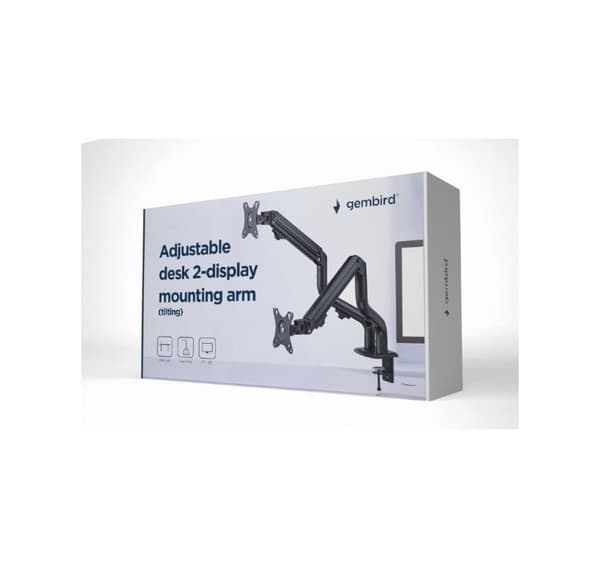 Display acc monteringsarm/17-32" ma-da2-02, Gembird