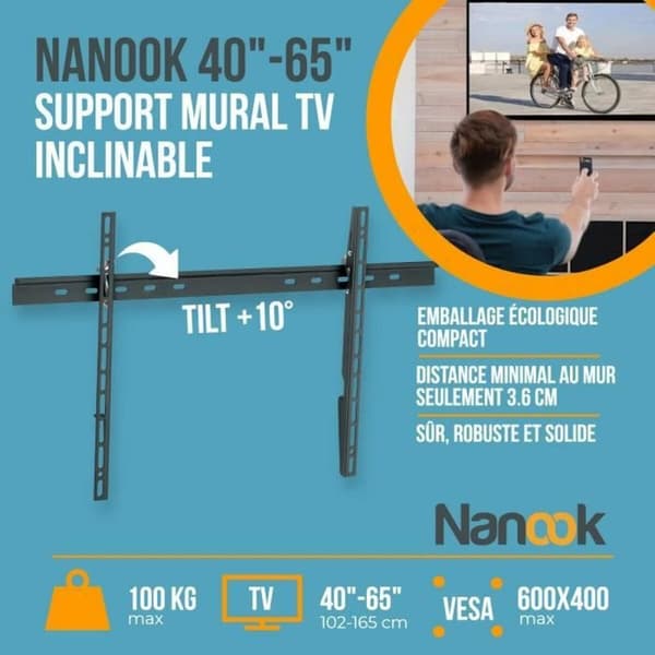 TV-holder Nanook Tilting 65" 40"