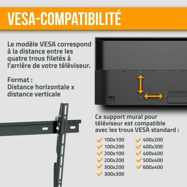 TV-teline Nanook Tilting 65" 40"