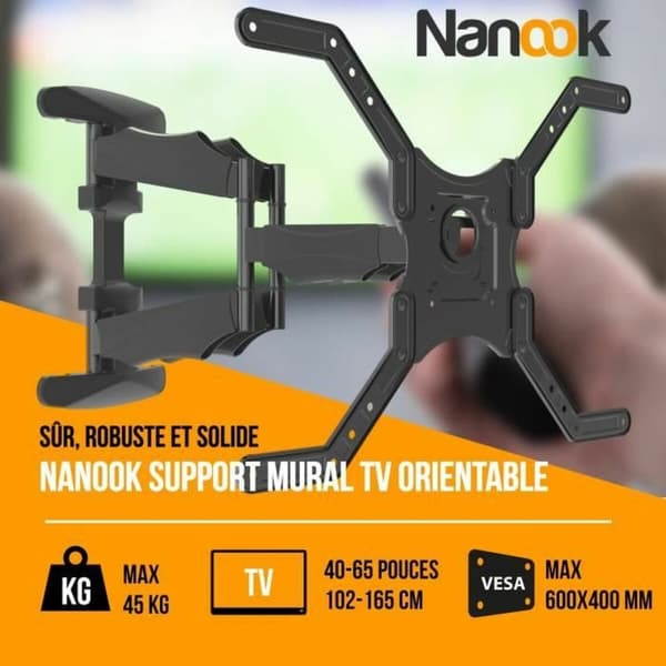 TV-Montering Nanook Wall Mount 55" 65" 40"