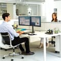 Miniatyrbild 5 av 5: Bordfäste för Skärm Fellowes 8043701 Svart 27" 32"
