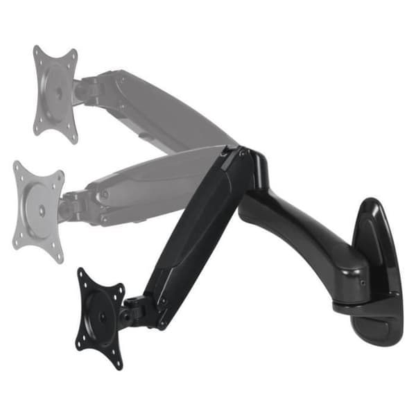 Monteringsstöd - ARCTIC - W1-3D - Svart - Max belastning 8 kg - Skärmar 13" till 32"