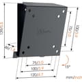 Miniatyrbillede 2 af 2: TV-holder Vogel's MA1010 17" 26" 30 Kg