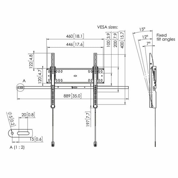 TV-holder Vogel's PFW 4510 55" 50 kg