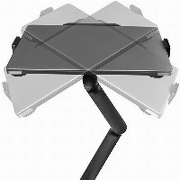 Tuki kannettavalle tietokoneelle, eBookille ja IPadille Neomounts DS20-425BL1 17,3" 11,6"