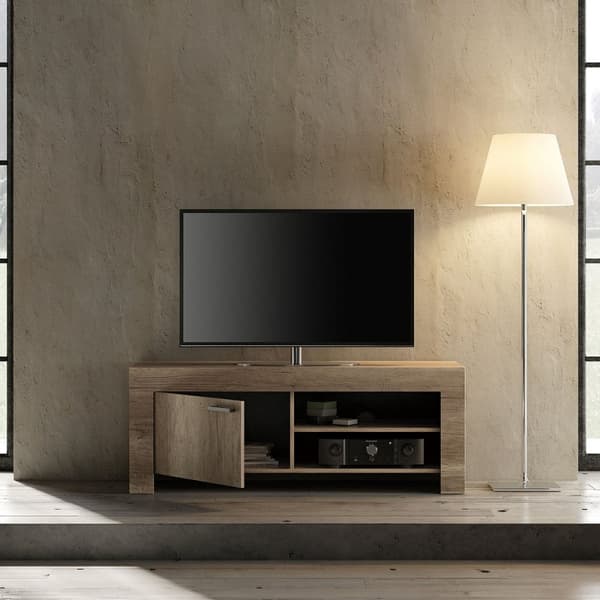 Litet 1-dörrars TV-skåp L140 cm - Land