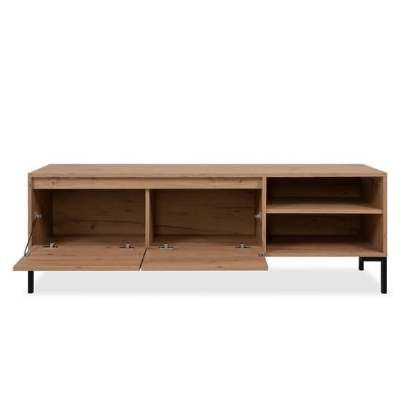 TV-skåp med 2 klaffar och 2 nischer L150 cm - PLOCK