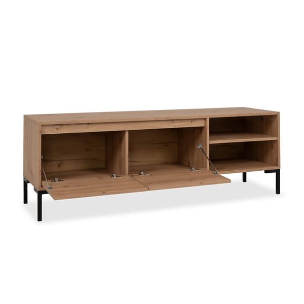 TV-skåp med 2 klaffar och 2 nischer L150 cm - PLOCK