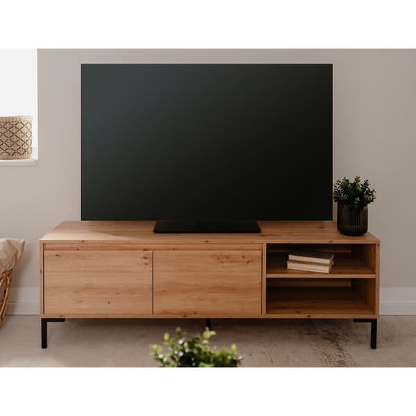 TV-skåp med 2 klaffar och 2 nischer L150 cm - PLOCK