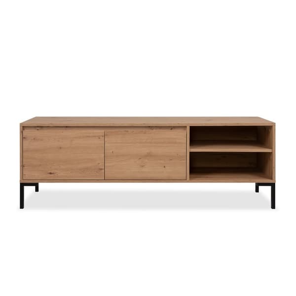 TV-skåp med 2 klaffar och 2 nischer L150 cm - PLOCK