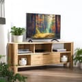Miniatyrbild 2 av 10: Hörn TV-enhet 1 Låda Ek Dekor - L120 cm