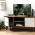 Miniatyrbild 3 av 10: TV-skåp med 2 dörrar och 2 nischer L128,5 cm - ALBURA